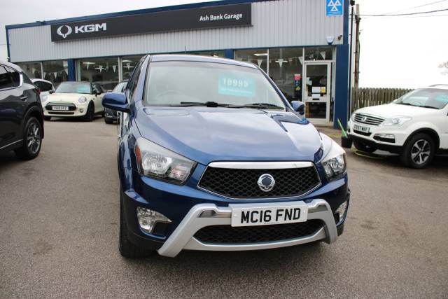 2016 SsangYong Korando Sports 2.0D EX Pickup Double Cab 4dr Diesel Auto 4WD Euro 5 (155 ps)