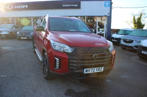 SSANGYONG MUSSO 2022 (72) at Ashbank Garage Stoke-on-Trent