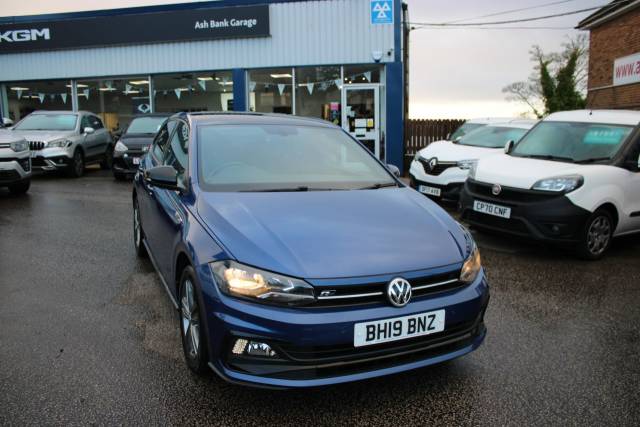 Volkswagen Polo 1.0 TSI GPF R-Line Hatchback 5dr Petrol Manual Euro 6 (s/s) (95 ps) Hatchback Petrol BLUE