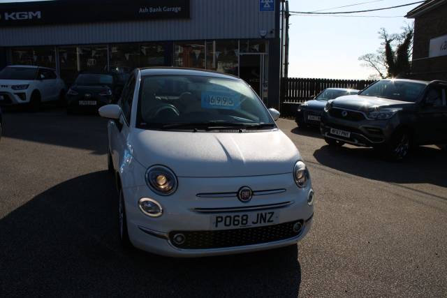 2018 Fiat 500 1.2 Lounge Hatchback 3dr Petrol Manual Euro 6 (s/s) (69 bhp)