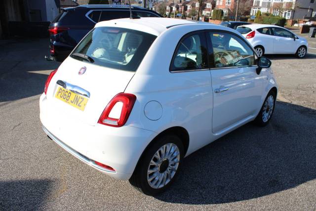 2018 Fiat 500 1.2 Lounge Hatchback 3dr Petrol Manual Euro 6 (s/s) (69 bhp)