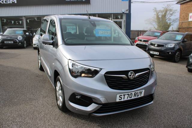 2020 Vauxhall Combo-life 1.5 Turbo D BlueInjection Energy MPV 5dr Diesel Auto Euro 6 (s/s) (130 ps)