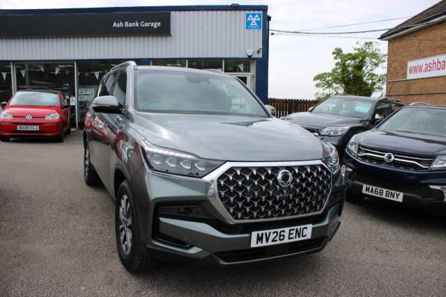 KGM Rexton 2.2D K30 SUV 5dr Diesel T-Tronic 4WD Euro 6 (s/s) (202 ps) SUV Diesel GREY/GREY