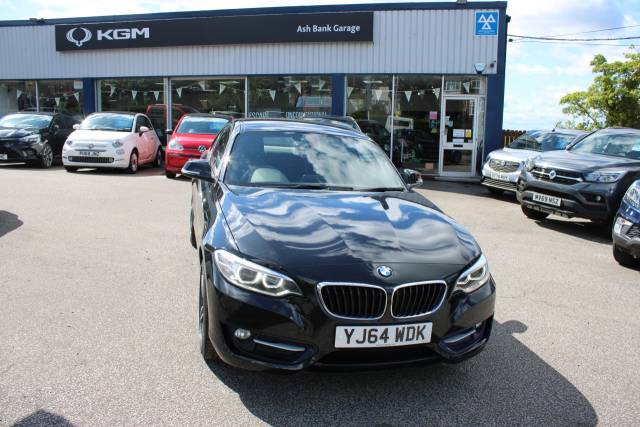 BMW 2 Series 2.0 220i Sport Coupe 2dr Petrol Auto Euro 6 (s/s) (184 ps) Coupe Petrol BLACK