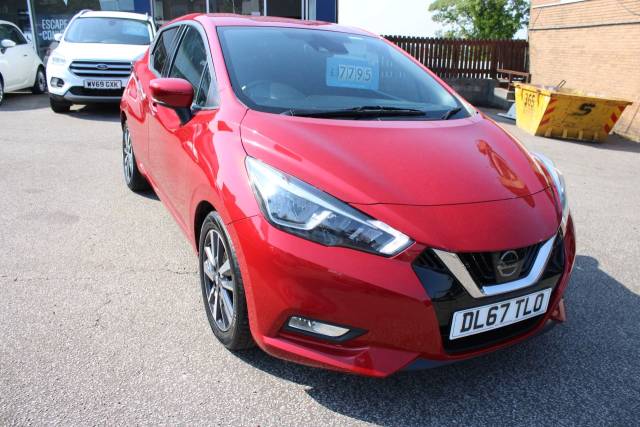 2017 Nissan Micra 0.9 IG-T N-Connecta Hatchback 5dr Petrol Manual Euro 6 (s/s) (90 ps)