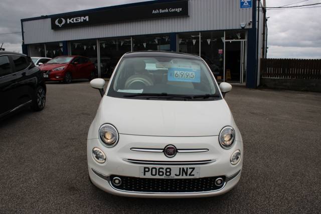 2018 Fiat 500 1.2 Lounge Hatchback 3dr Petrol Manual Euro 6 (s/s) (69 bhp)