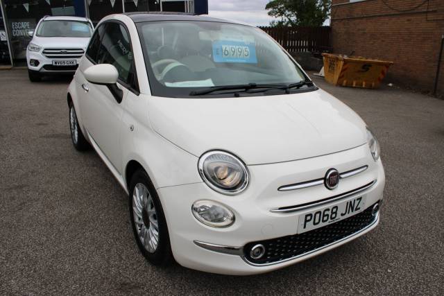 2018 Fiat 500 1.2 Lounge Hatchback 3dr Petrol Manual Euro 6 (s/s) (69 bhp)