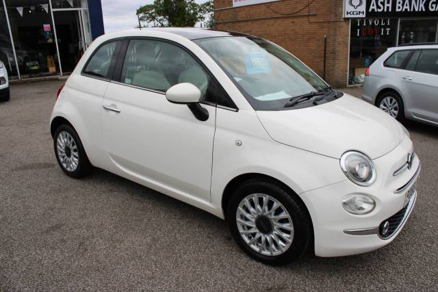 2018 Fiat 500 1.2 Lounge Hatchback 3dr Petrol Manual Euro 6 (s/s) (69 bhp)