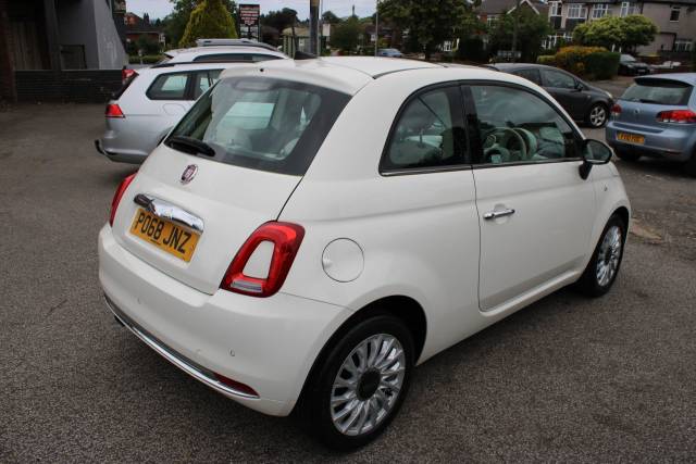 2018 Fiat 500 1.2 Lounge Hatchback 3dr Petrol Manual Euro 6 (s/s) (69 bhp)