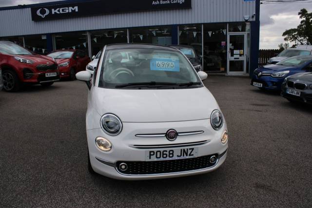 2018 Fiat 500 1.2 Lounge Hatchback 3dr Petrol Manual Euro 6 (s/s) (69 bhp)